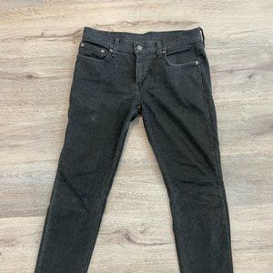 Levi's 511 Denim Gray Slim Fit Men's Jeans 30x30 - measures 30x28